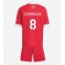 Liverpool Dominik Szoboszlai #8 Hjemmedraktsett Barn 2025-26 Korte ermer (+ Korte bukser)